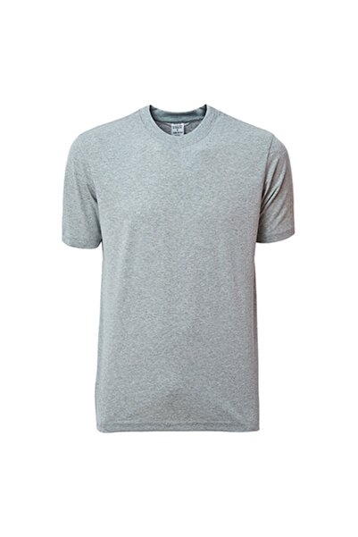 RELAXIA Ανδρικό μπλουζάκι Grey Melange Basic