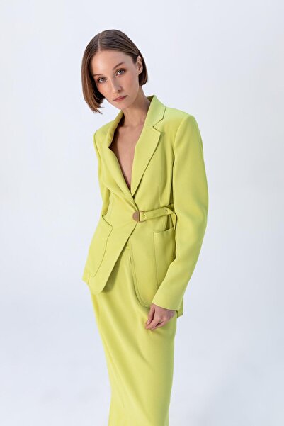 KAMEYA Waist Belted Skirt - Fabric 24s30404