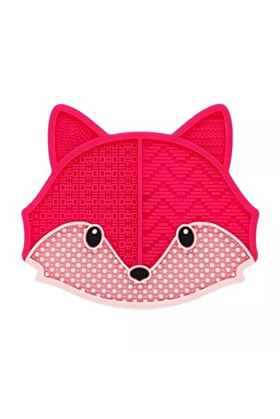 BEAUTY BOX COSMETIC Podloga za čišćenje četkica za šminku, boja lisice fuksije