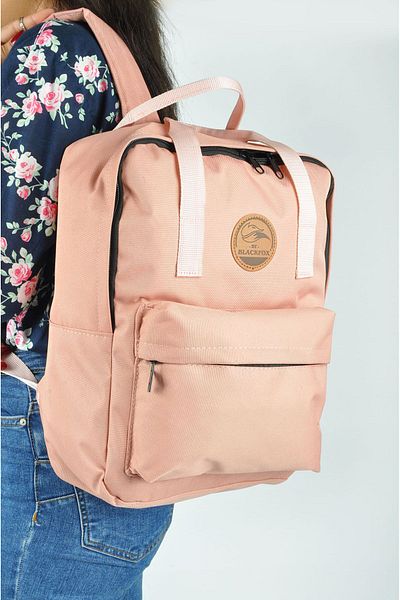 AGOÇANTA Powder Unisex Backpack and School Bag with Laptop Compartment
