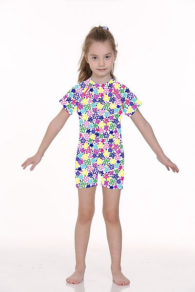ÖYKÜ KİDS Costum de baie cu fermoar cu protecție UV