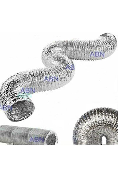 Genel Markalar Mutfak Aspıratörü,Davlumbaz İçin 1.5 Mt Esnek Alüminyum+Çelik ...