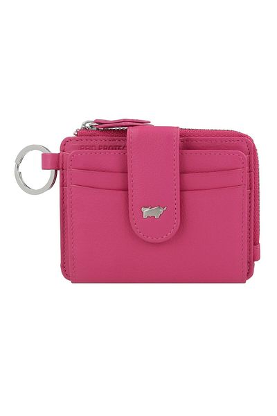 Braun Büffel Joy Credit card case RFID protection Leather 11 cm