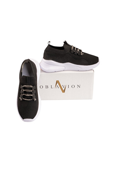 Oblavion Black Life Comfort Orthopedic Knitwear Sports Shoes