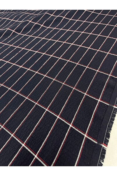Kumaş sever Ekose Desenli Bürümcük Viskon Kumaş Çizgi desenli Pamuklu İç Göstermez Moda Tasarım Giyim Elbise