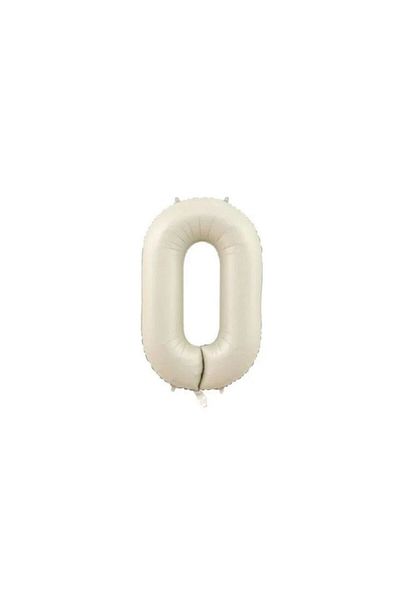 Konsept Sepeti 0 Year Old Birthday Set - Foil Balloon with Number, Heart and King Crown