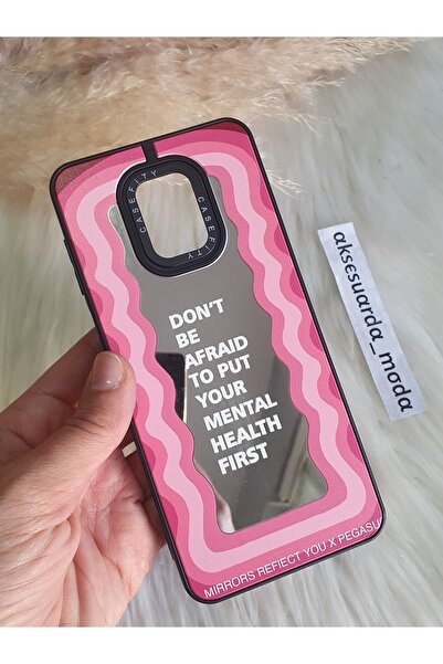 Aksesuarda Moda XİAOMİ REDMİ NOTE 9 PRO - NOTE 9S UYUMLU AYNALI DESENLİ KILIF