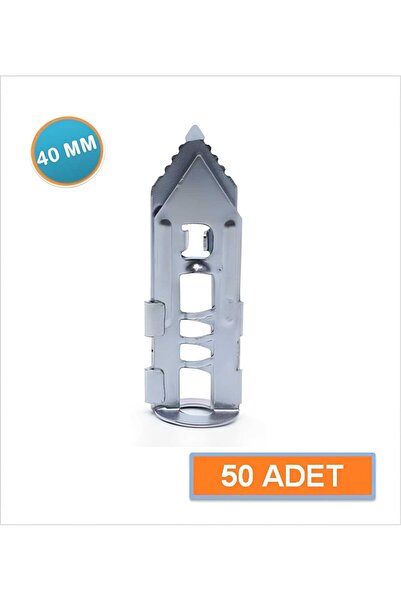 ERGÜL Alçıpan Korniş Dübeli Jilet Alçıpan Dübeli 40 mm -  50 Adet