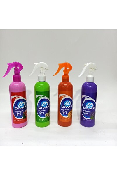 İstoç Türk Kalıcı ve Ferah Kokulu Divax Oda Parfümü 350ml (Gül, Spring, Kavun...