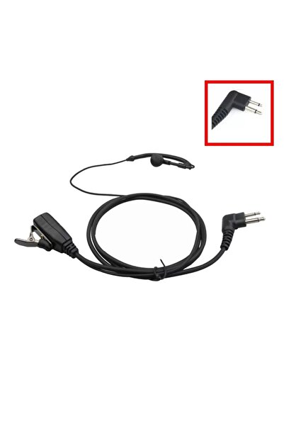 POWERTECH Kirisun-motorola Telsiz Kulaklığı Kancalı Tip 2.5x3.5mm Mono