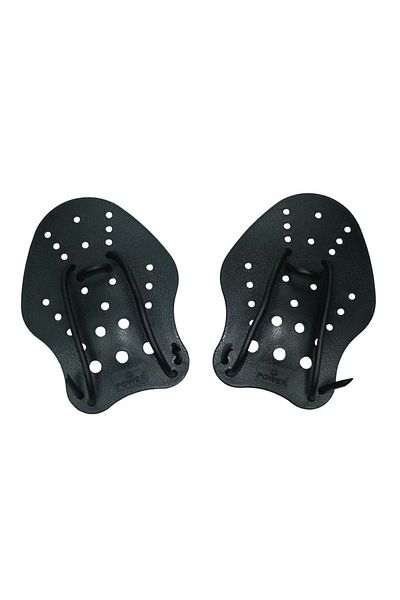 POOL ENERGY 19cm Width Black Hand Pallet - 1 Pair