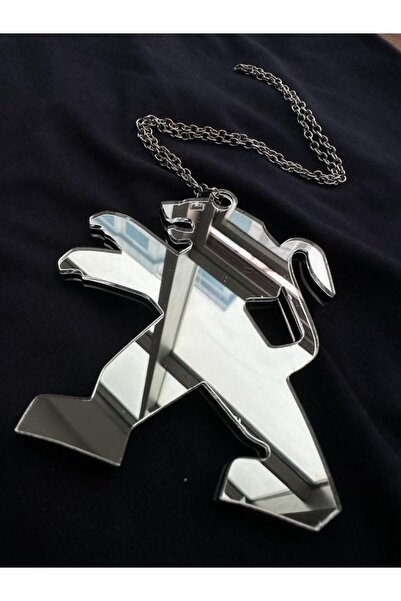 Genel Markalar Peugeot Araba Dikiz Aynası Süsü Peugeot Logosu KROM Pleksi