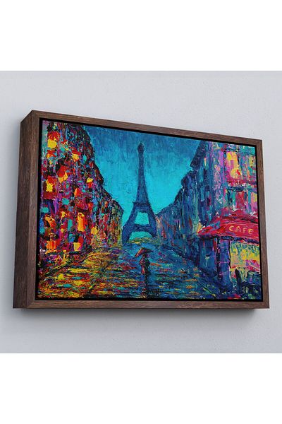 Harita Sepeti Pictură de perete Franța Paris Străzile cu rame-1219