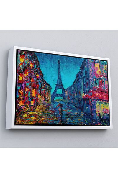 Harita Sepeti Pictură de perete Franța Paris Străzile cu rame-1219