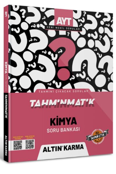Altın Karma Yayınları Altın Karma Yks Ayt Kimya Tahminmatik Soru Bankası