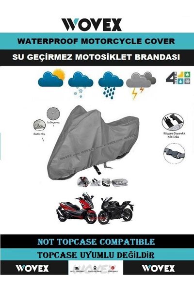 wovex CELIK MOTOR CK100 Prestige Motorcycle Cover, Tarpaulin, Protector