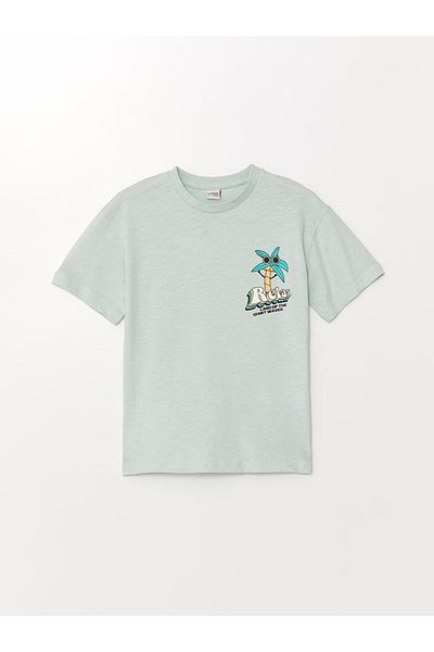 LC Waikiki Голяма тениска с кръгло деколте за момче