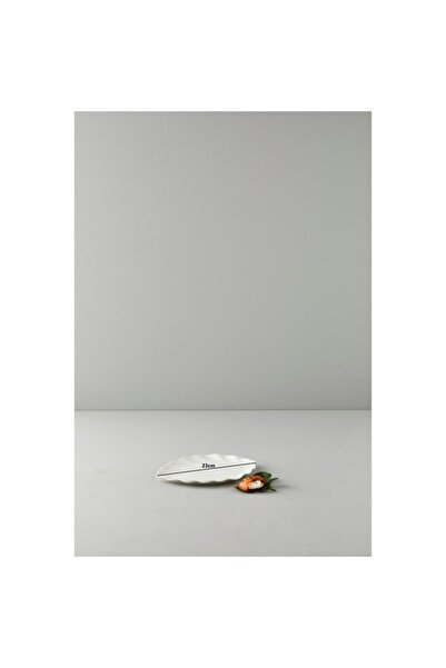 Be Original طبق عرض موديل أوراق الشجر مقاس 23 سم من ماركة مميزة