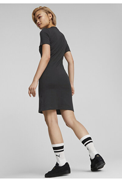 Puma Essentials T-Shirt-Kleid mit schmaler Passform