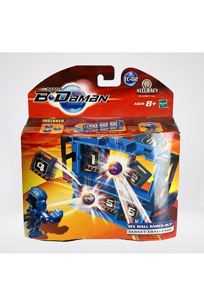 Takara Tomy B-Daman TC-02 - 6 قطع قابلة للغسل Target Challenger