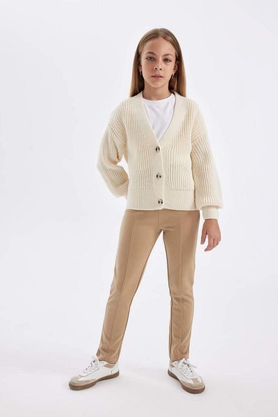 DeFacto Girl's V-Neck Cardigan A2298A823Wn