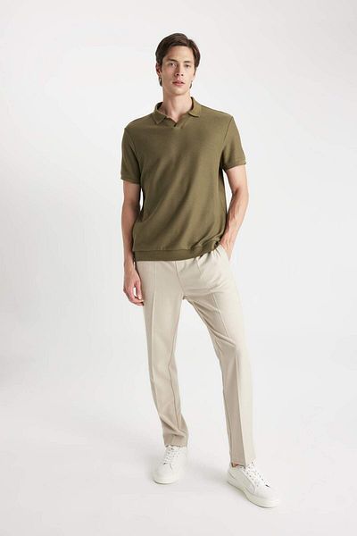 DeFacto Polo tričko Regular Fit s krátkým rukávem A6849x23hs