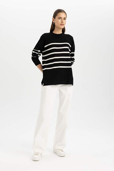 DeFacto Relaxed Cut Crew Neck Tunic