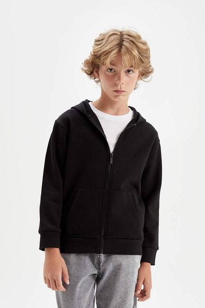 DeFacto Boy's Thick Cardigan with Hood X7382A623Au