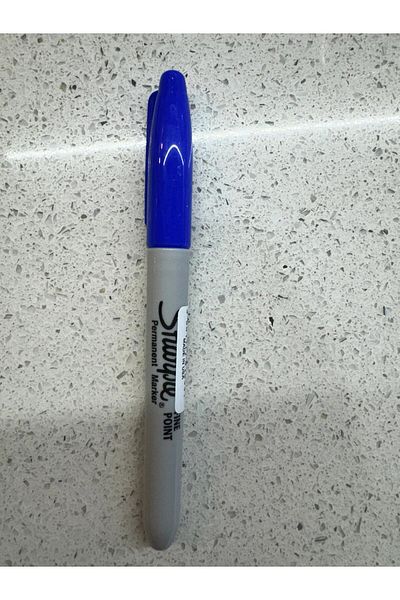 Sharpie Blue Marker Fine Thin Tip - 1 Piece
