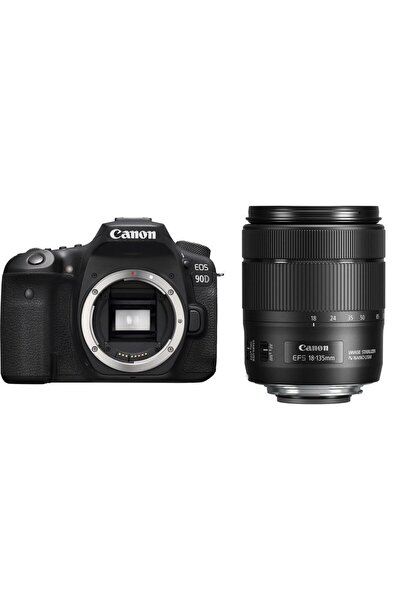 Canon EOS 90D 18-135MM NANO USM DSLR Fotoğraf Makinesi