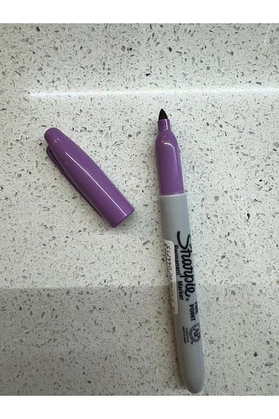Sharpie Markör Fine - Thin Tip Purple Colored Cut (1 Piece)