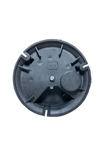 EMIR Traktör Iş Makinası Döner Tepe Lambası Sarı 12 Volt Ampullü Sanayi Tip Yedek Parça Emr01