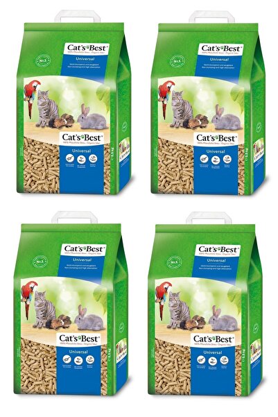 Cats Best Universal Kedi-kuş Ve Kemirgen Kumu 10 Lt (5,5 KG) X 4 Adet