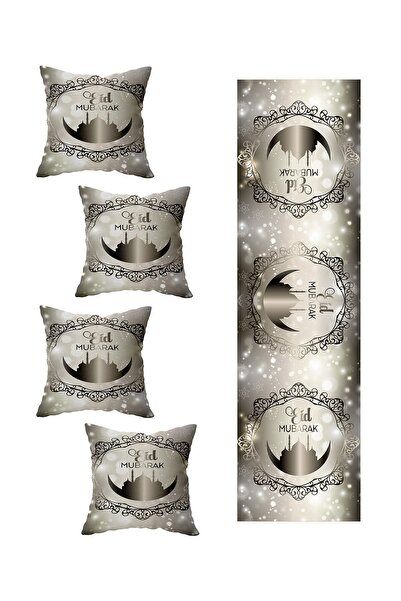 Pelangi Eid Mubarak Ramazan Gökyüzü Masa Değişik Ranır Modelleri Dekoratif 4'...