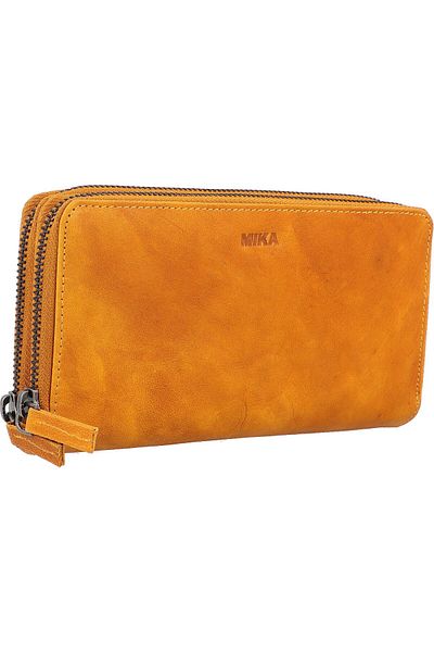 Mika Lederwaren Leather wallet 19 cm