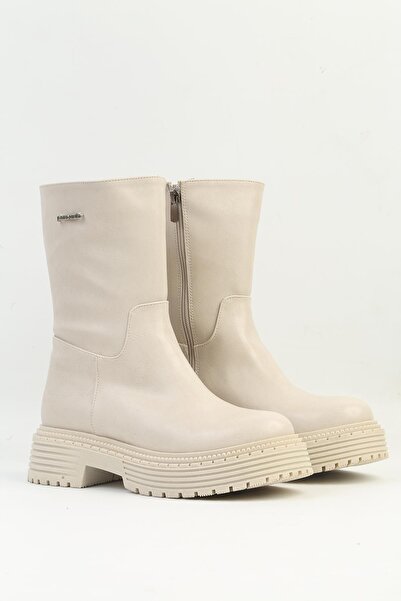 Pierre Cardin ® | PC-52419-3076 Krem Cilt - Kadın Bot