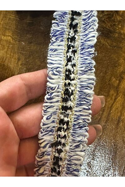 Gönülden Tasarım Accesoriu de cusut cu panglică pentru tricotaj cu ciucuri du...