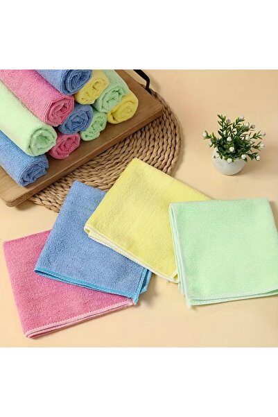 MG HOME 4 bucăți 30x30 cârpă de curățare din microfibră super absorbantă Yika Yika Use