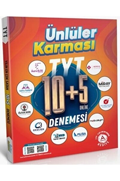 Genel Markalar Ünlüler Karması Tyt Genel 10 + 5 Karma Deneme 2024 Basım