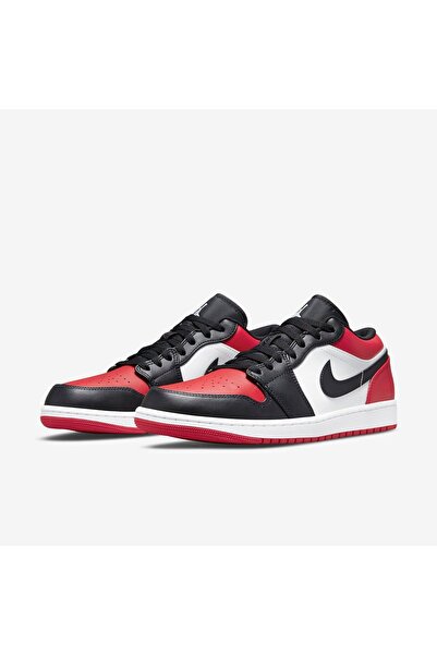 Nike Air Jordan 1 Low 'bred Toe' Erkek Spor Ayakkabı