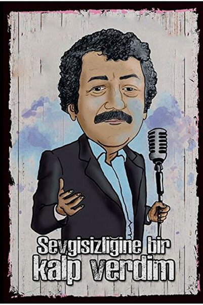 hediyeniburadabul Poster din lemn proiectat de Müslüm Gürses