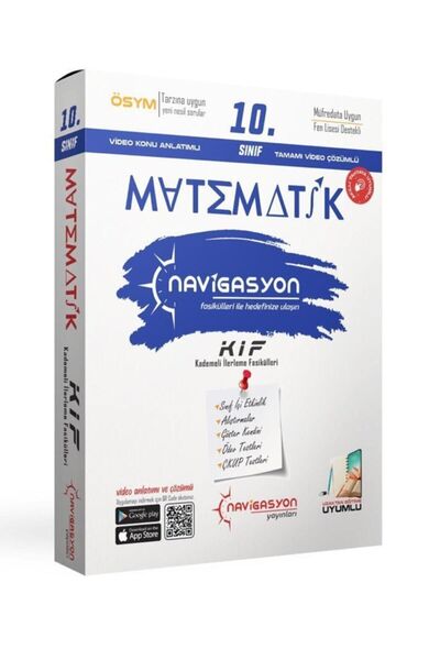 Rasyonel Yayınları Kif 10.sınıf Matematik Set (kademeli Ilerleme Fasikülleri) Navigasyon Yayınları