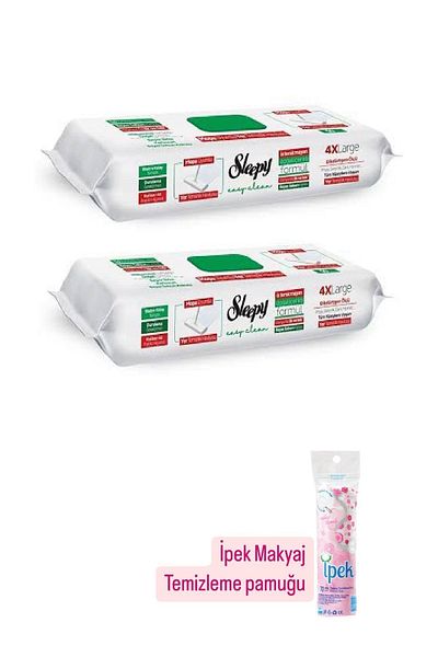 Sleepy Easy Clean White Soap Added Mopa Compatible Floor Cleaning Towel 100 Sheets, Durable Special Packaging