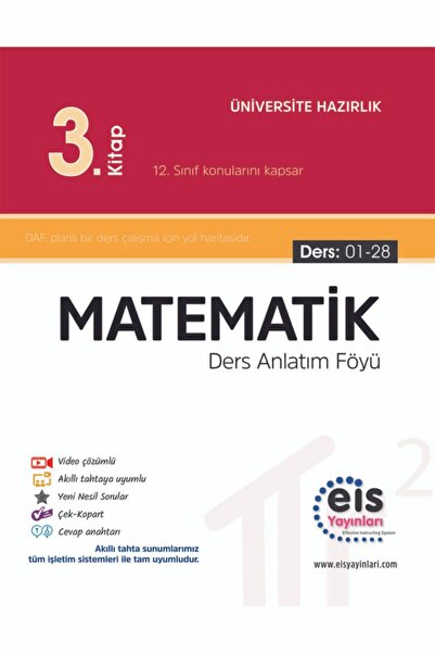 eis Yayınları Eis Matematik 3.kitap Daf Ela Kitap