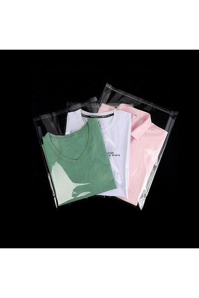 littlemonky 25Pcs Dowry Bag, Transparent Adhesive Bag, Dowry Packaging Bag, Gelatin Bag 35X50 cm