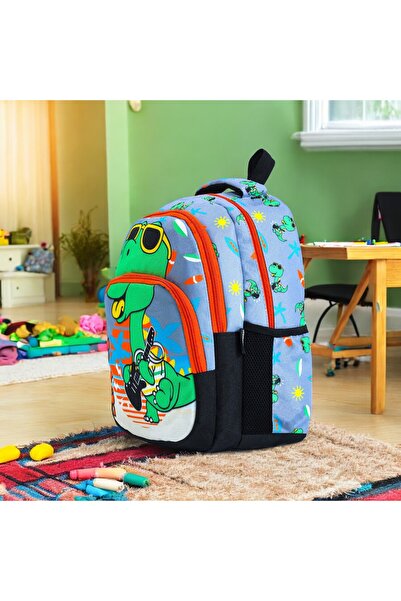 Shopiolog 3-секційний водонепроникний рюкзак для хлопчиків молодшого шкільного віку - з ортопедичною спинкою