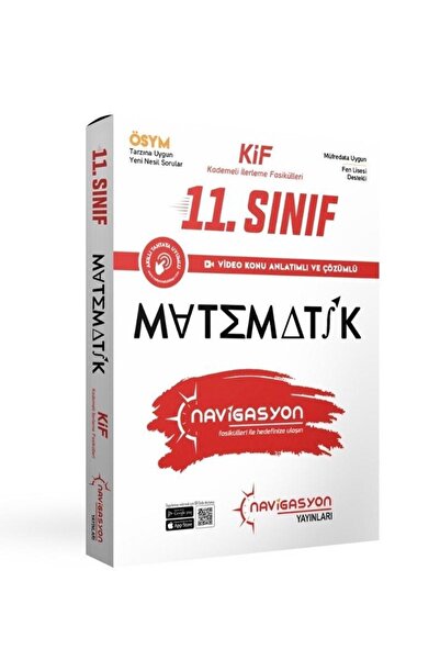 Navigasyon yayınları Kif 11.sınıf Matematik Set (kademeli Ilerleme Fasiküller...