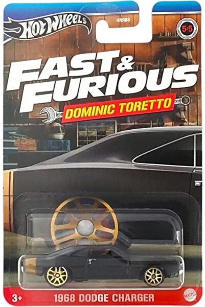 HOT WHEELS Fast & Furious Dominic Toretto 1968 Dodge Charger HRW50
