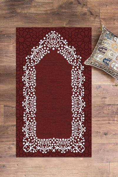 EY HOME Digital Printed Washable Simple and Stylish Prayer Rug 70X130 cm