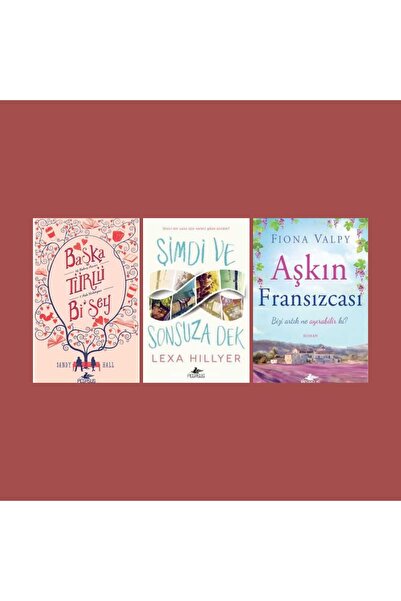 KOLEKTİF Aşk Romanları Seti / Şimdi Ve Sonsuza Dek - Aşkın Fransızcası - Başk...